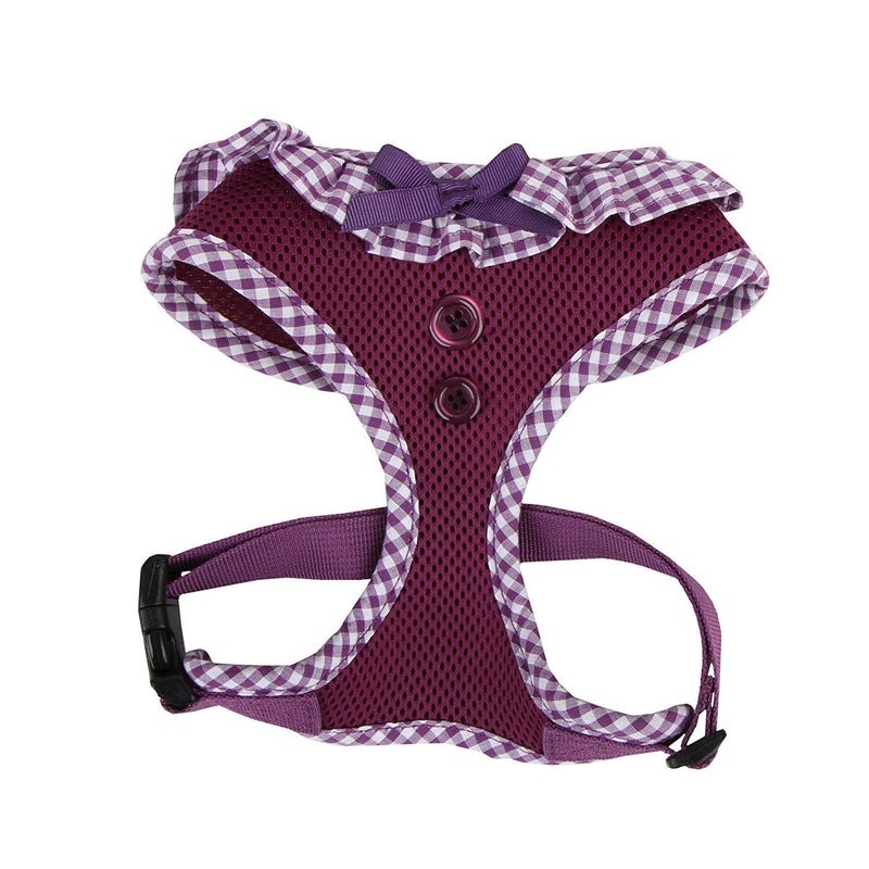 PUPPIA Authentic Puppia Vivien Harness, Purple, Medium - Image 1